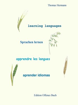 cover image of learning languages--Sprachen lernen--apprendre les langues--aprender idiomas